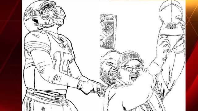 Chiefs kingdom chiefs unveil coloring book pages for fans at home because of covid