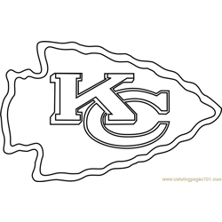 Chiefs coloring pages for kids