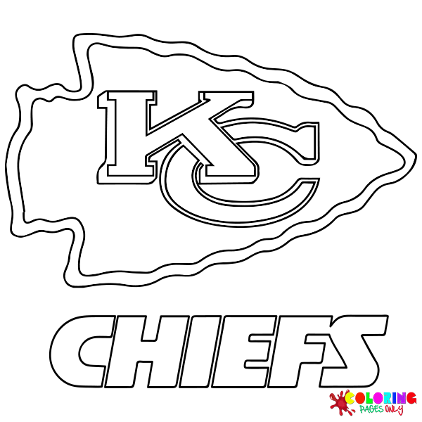 Kansas city chiefs coloring pages