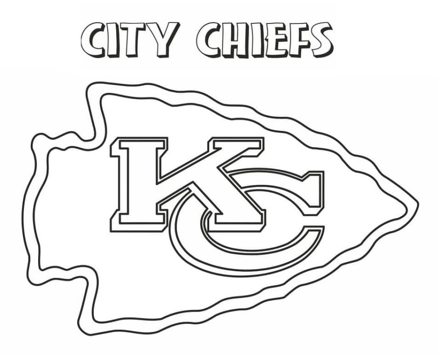 Kansas city chiefs coloring pages