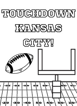 Super bowl coloring pages by flair in fourth grade tpt