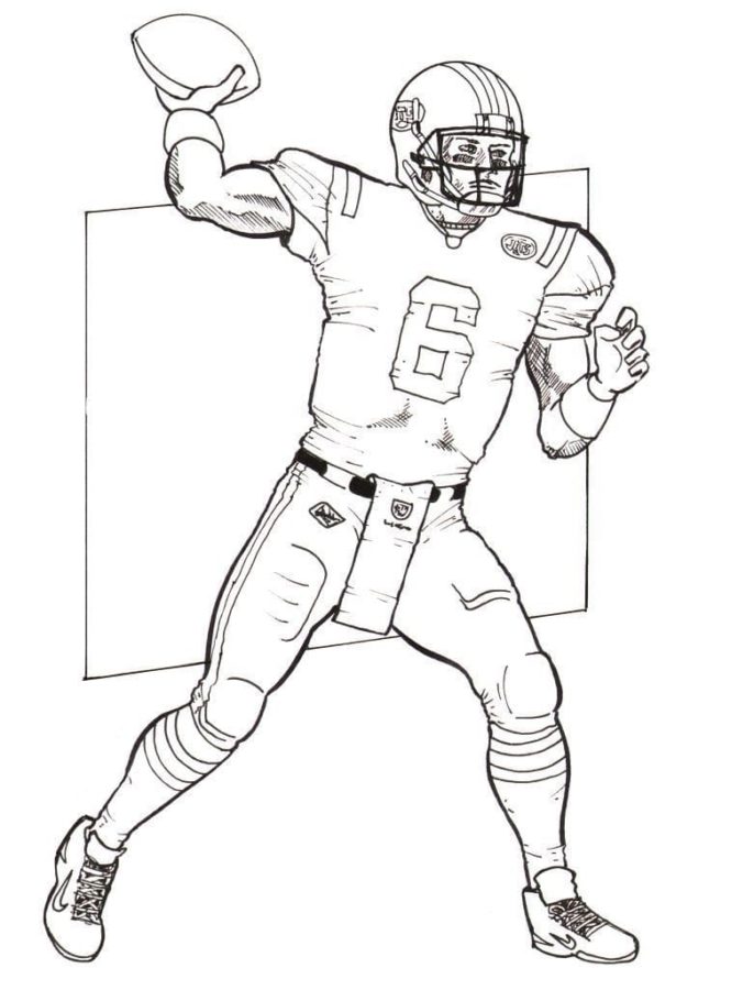 Kansas city chiefs coloring pages