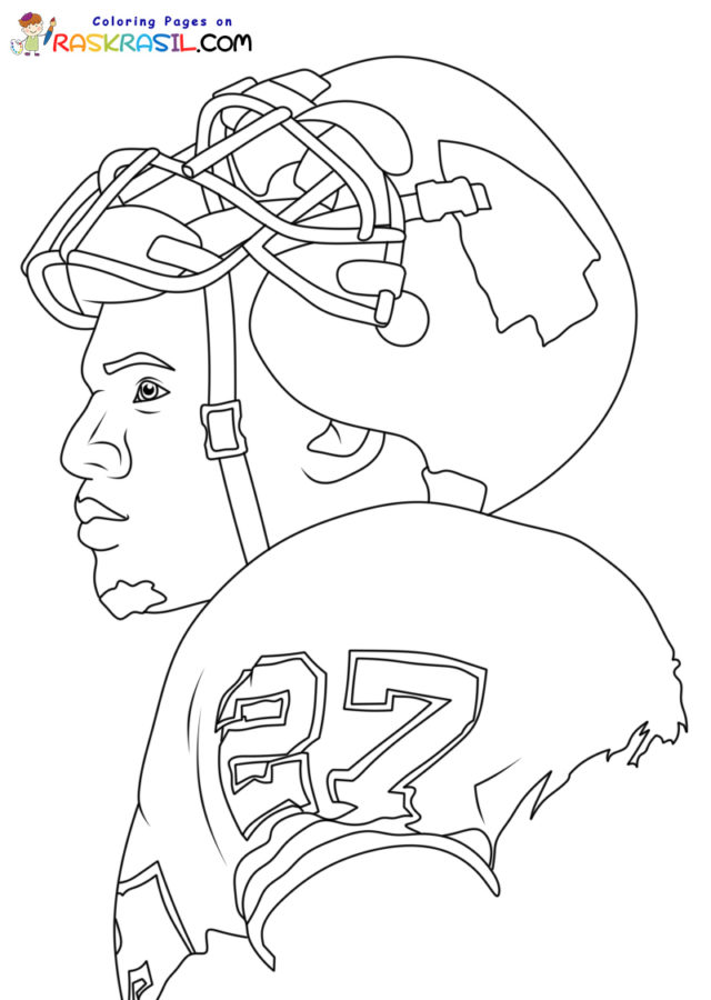 Kansas city chiefs coloring pages