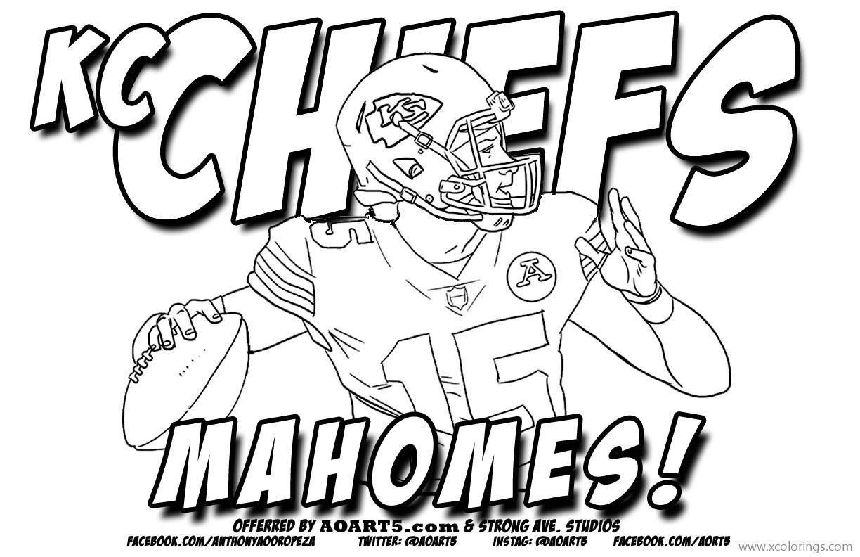 Download or print this amazing coloring page kc chiefs patrick mahomes coloring pages coloriâ football coloring pages coloring pages coloring pages for boys