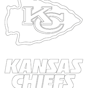 Kansas city chiefs coloring pages printable for free download