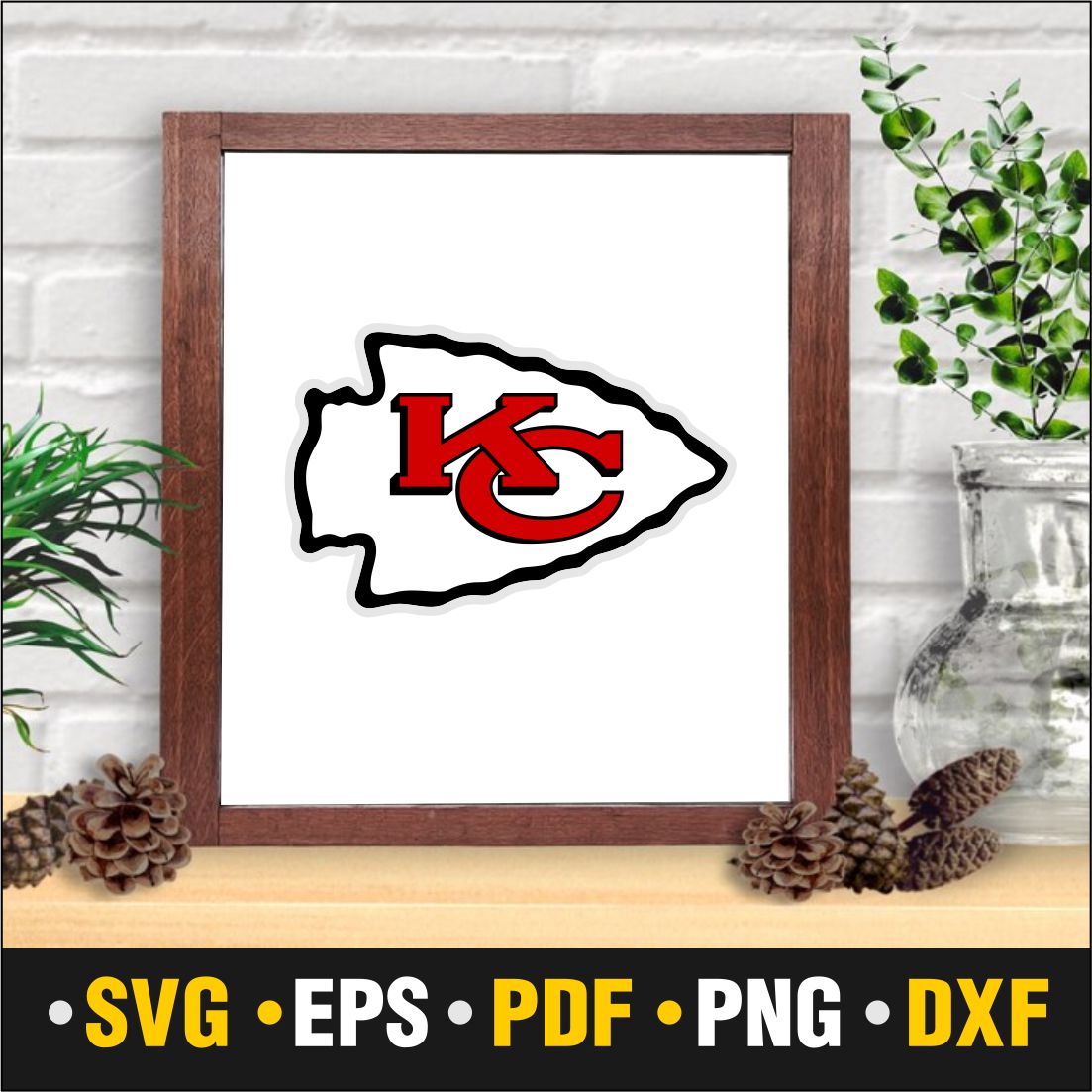 Kansas city chiefs svg pdf png dxf eps