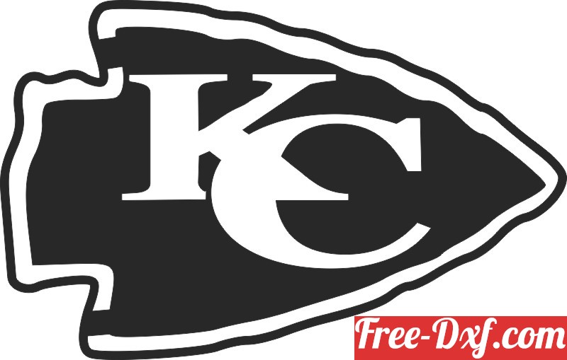 Download kansas city chiefs nfl logo xzvoj high quality free dxf