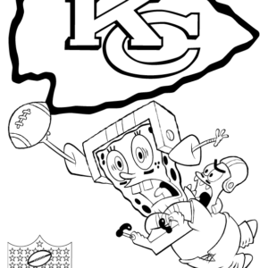 Kansas city chiefs coloring pages printable for free download