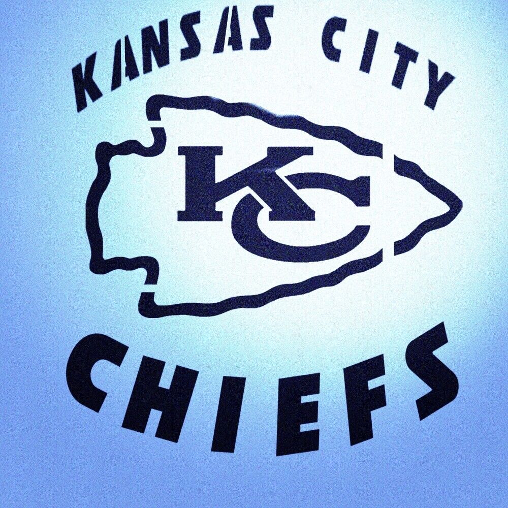 Var szs kansas city chiefs logo stencil mylar signs sports football stencils