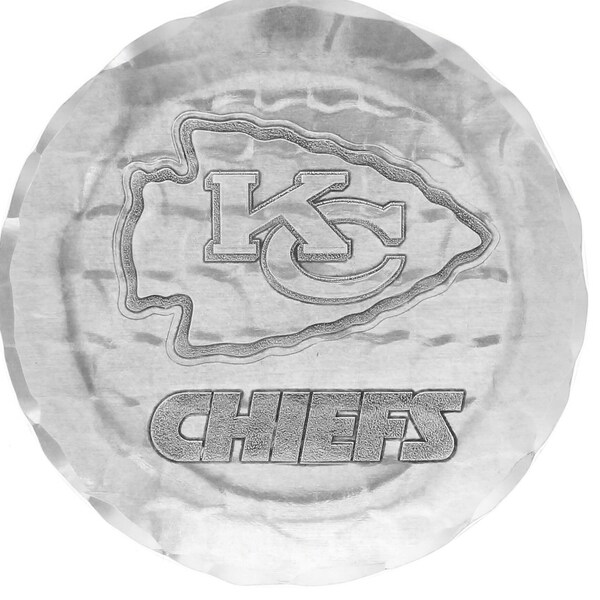 Kansas city chiefs logo coaster