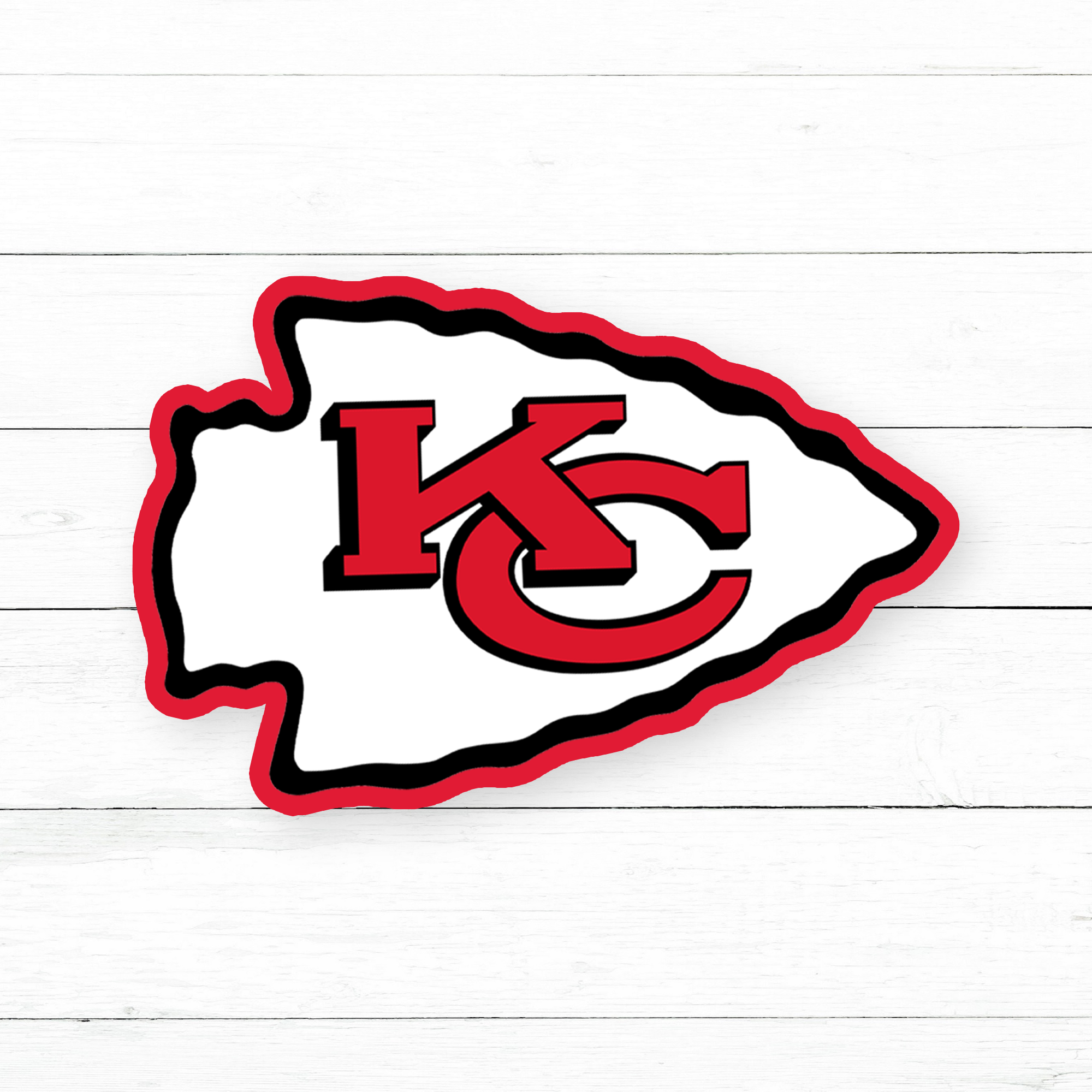 Kansas city chiefs stickers choose your design â