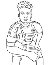 Nfl coloring pages american football