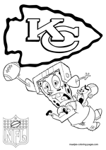 Kansas city chiefs coloring pages