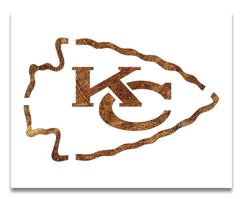 Chiefs stencil reusable color draw paint stencil