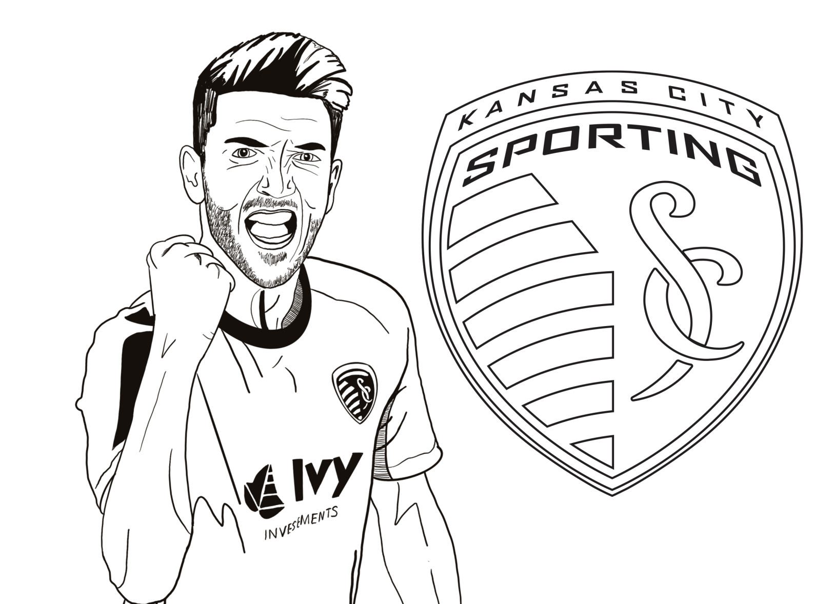 Download and print sporting kc coloring pages sporting kansas city