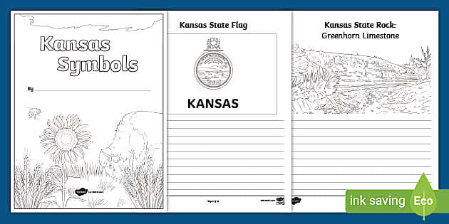 Kansas symbols activity booklet teaching resource