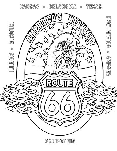 Road trip day coloring pages â senior living media