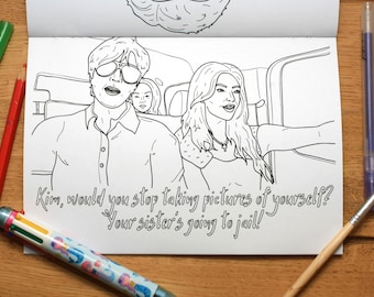 Keeping up with the kardashians colouring book digital copy