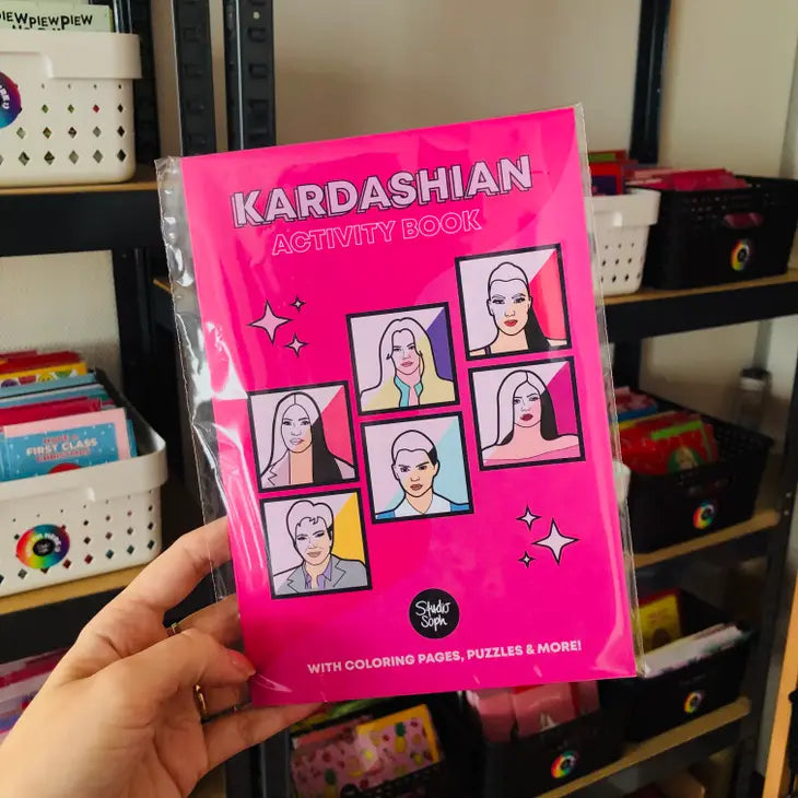 Kardashian activity book â the yellowbird market