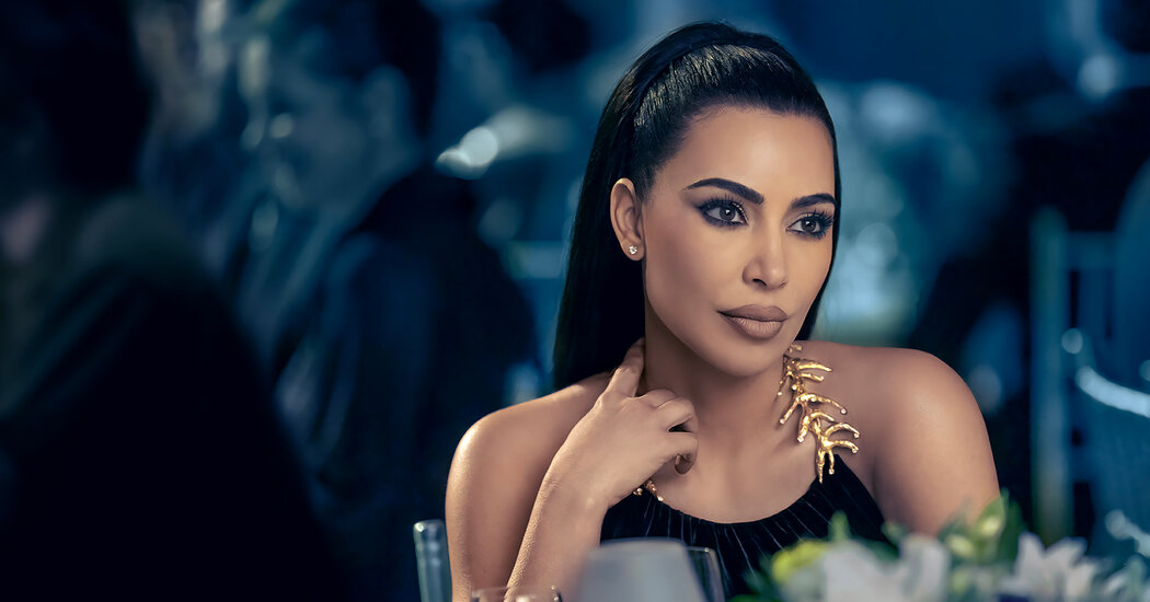 In american horror story kim kardashian skims the surface