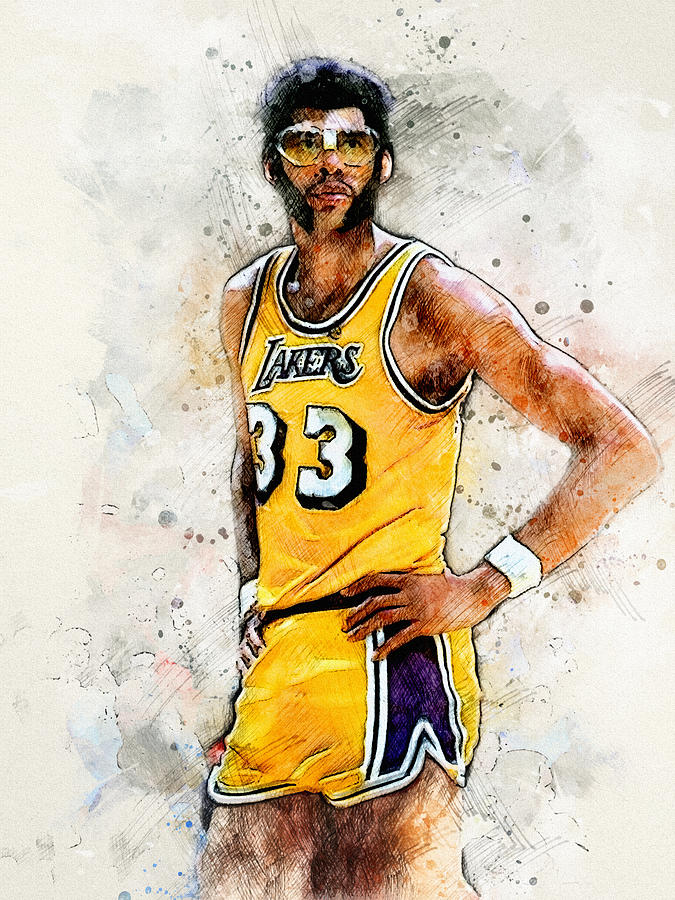 Kareem the king painting by john farr