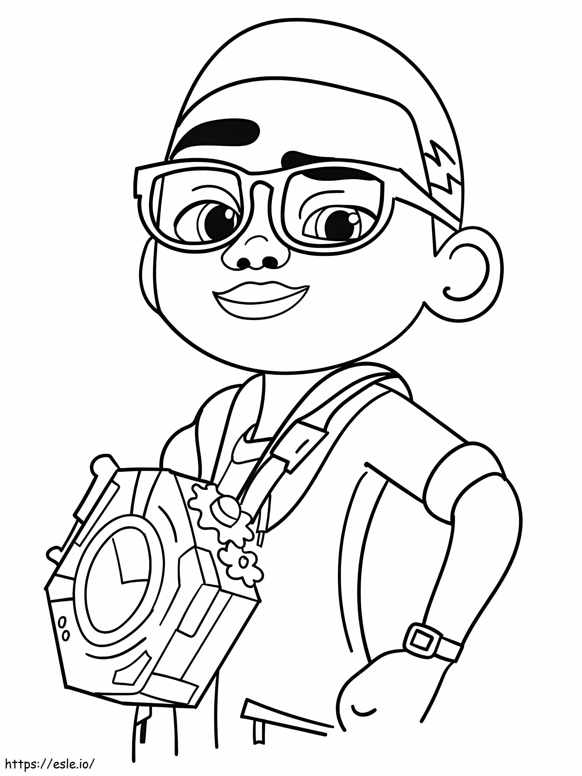 Keys from karmas world coloring page