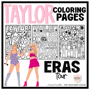 Taylor coloring pages by the teacher house tpt