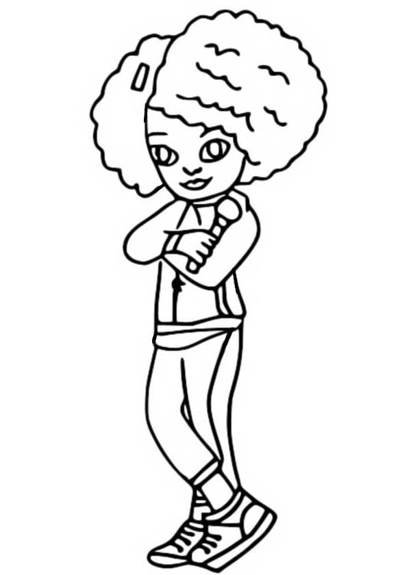 Karma from karmas world coloring page coloring pages free printable coloring pages free printable coloring