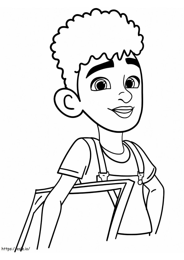 Karmas world coloring coloring pages