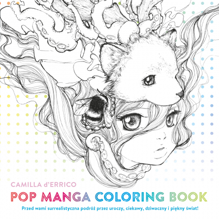 Pop manga coloring book w sklepie