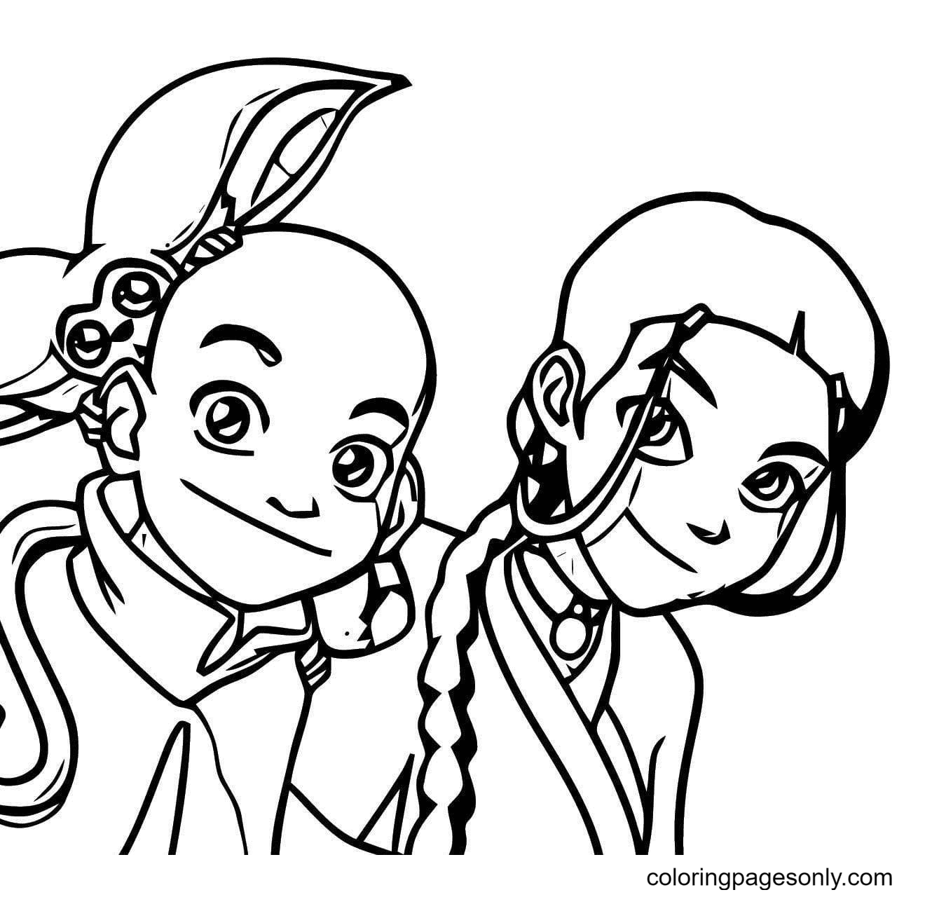 Avatar coloring pages printable for free download