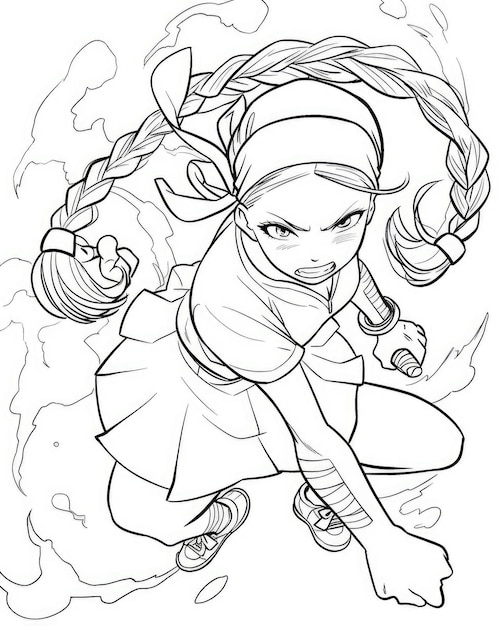 Page chibi superhero coloring book images