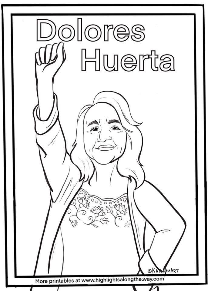 Womens history month free printable coloring pages