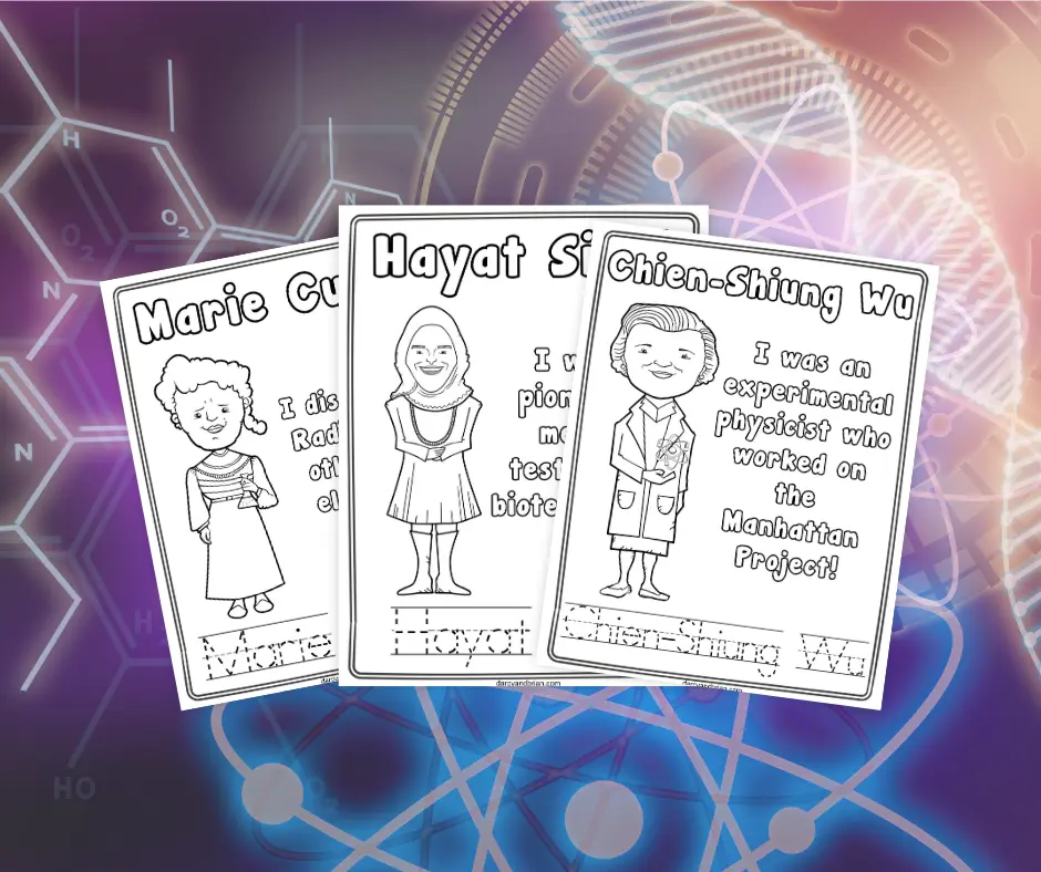 Women in stem printables to inspire during womens history month