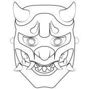 Masks coloring pages free coloring pages