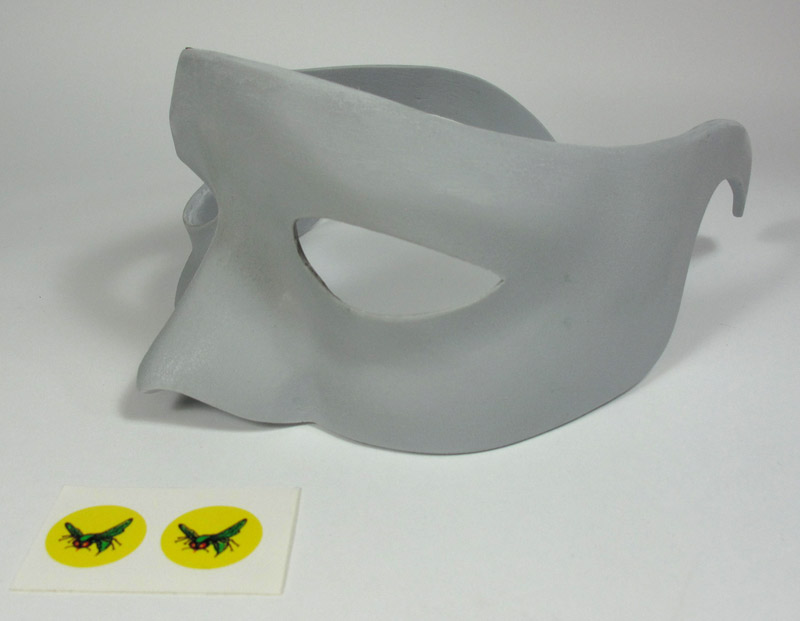 Hornet mask prop replica unpainted model kit