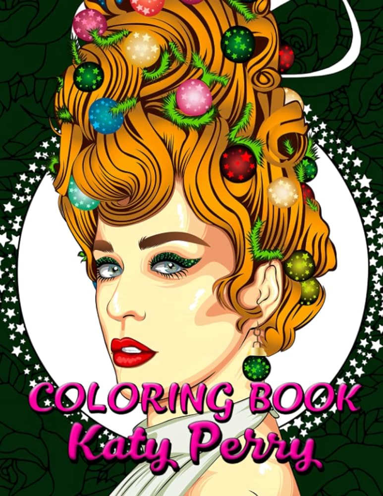 Katy perry coloring book a fabulous coloring book for fans of all ages with several images of katy perry one of the best ways to relax and enjoy coloring fun paperback