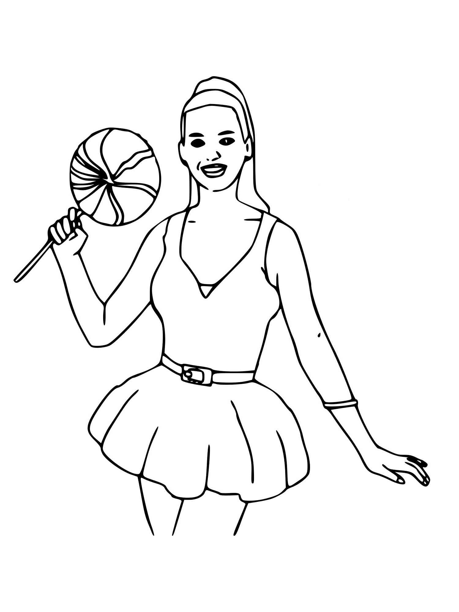 Katy perry coloring pages