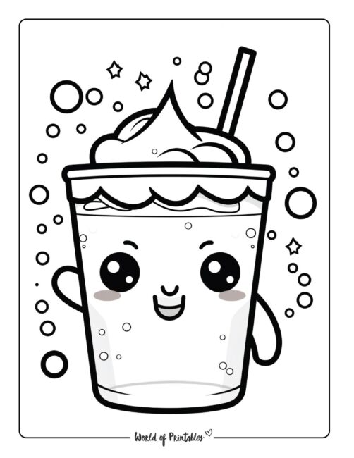 Kawaii coloring pages