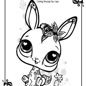 Cute animal coloring pages printable for free download