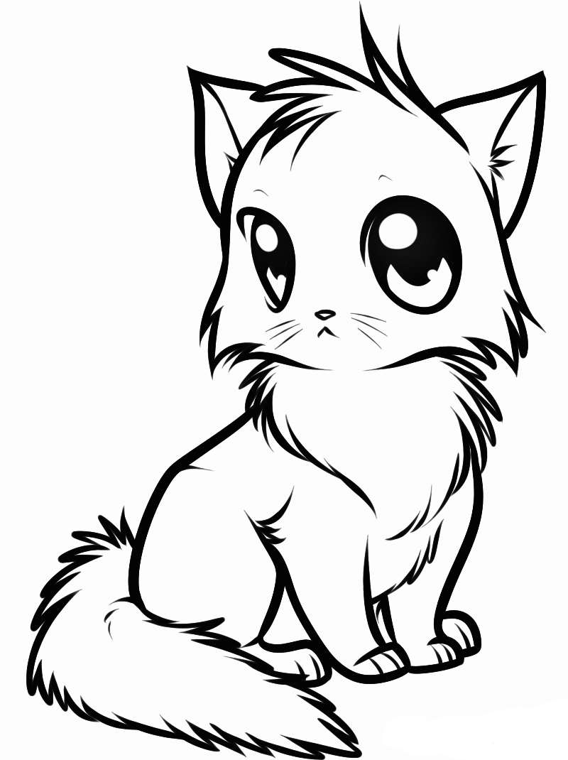 Cute animal coloring pages