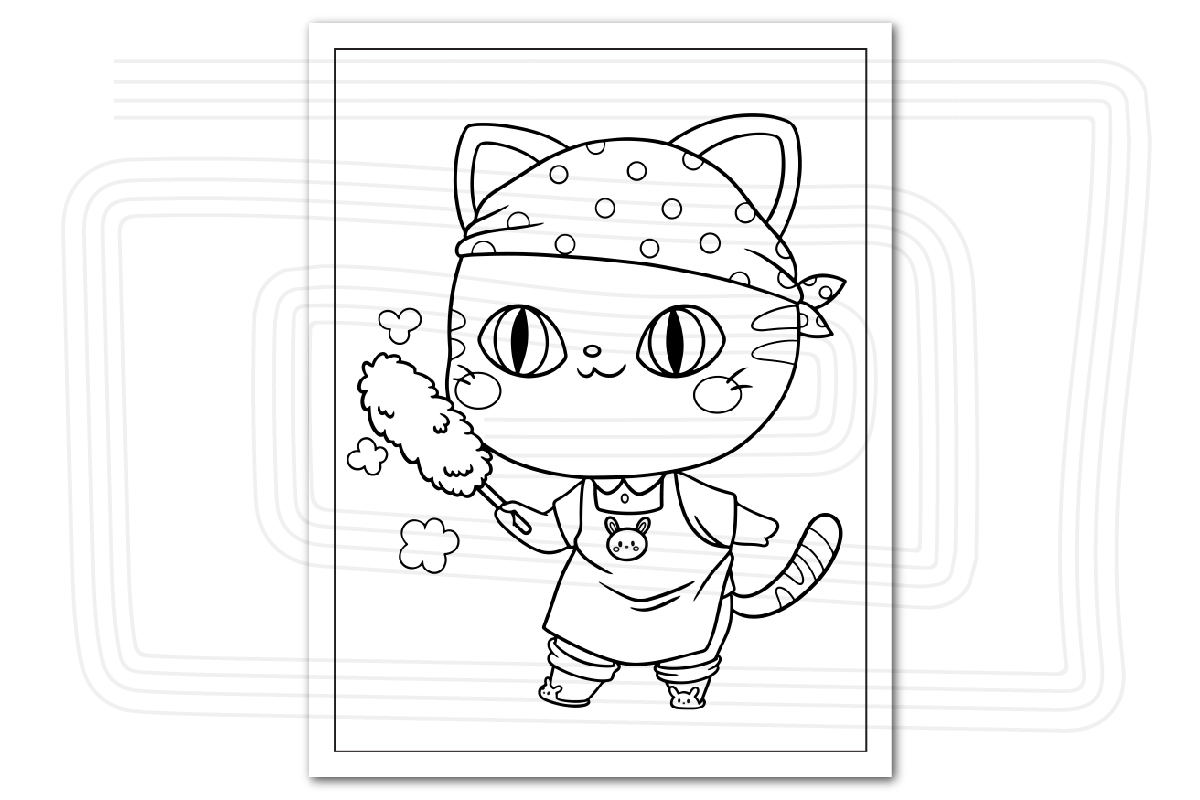 Kawaii animals coloring pages