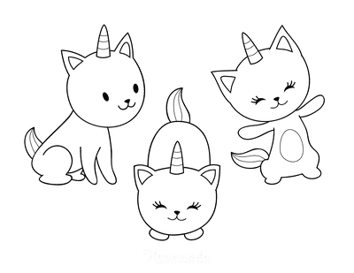 Free cat coloring pages for kids adults