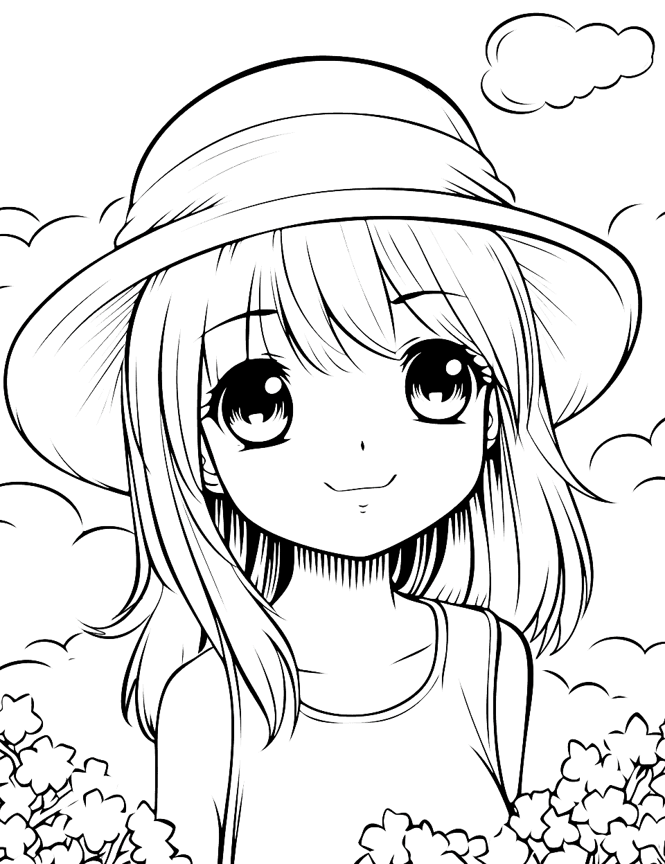 Kawaii coloring pages free printable sheets