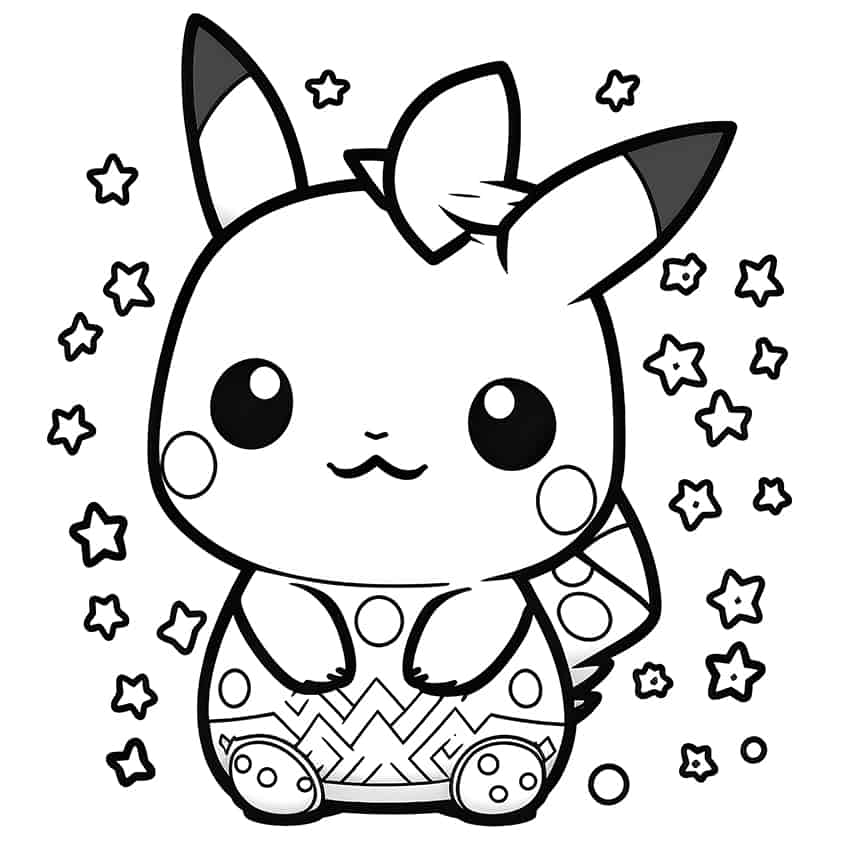 Kawaii coloring pages