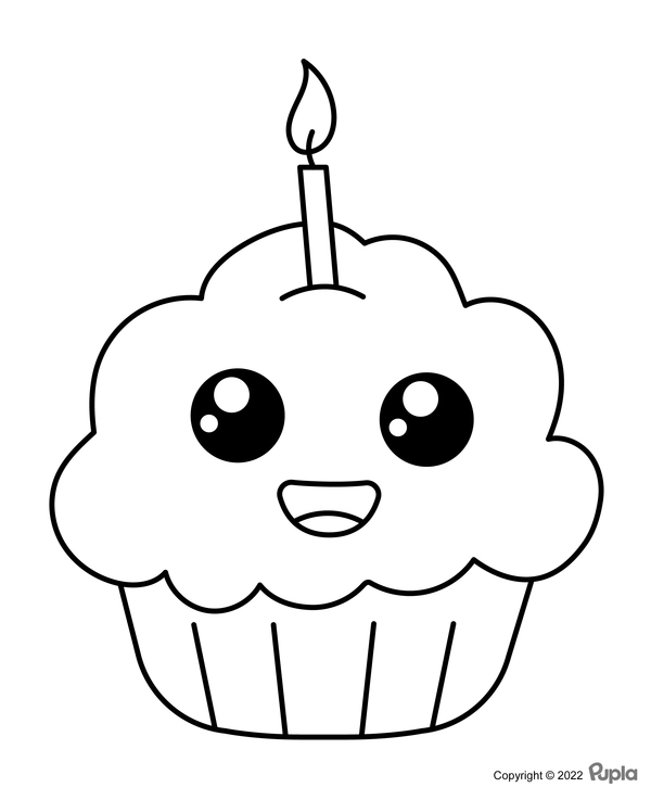 Ðï kawaii cupcake easy and cute