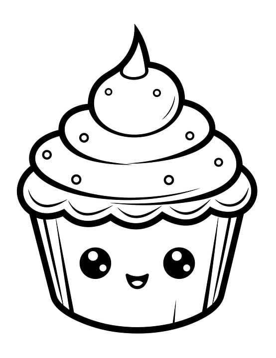 Download cake coloring book royalty