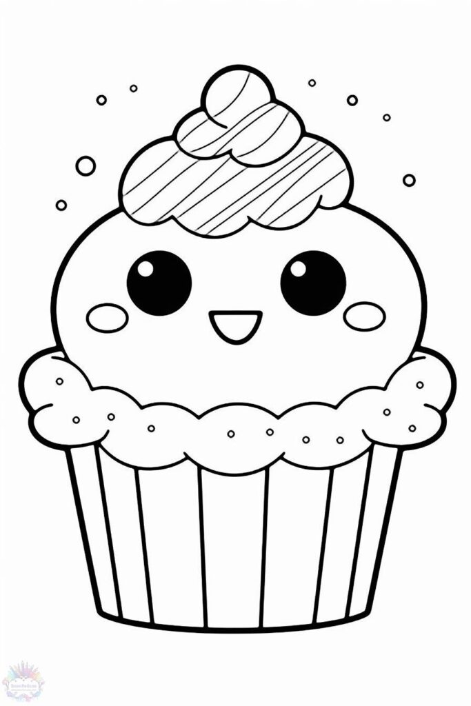 Kawaii coloring pages