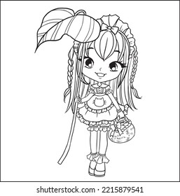 Anime coloring pages images stock photos d objects vectors