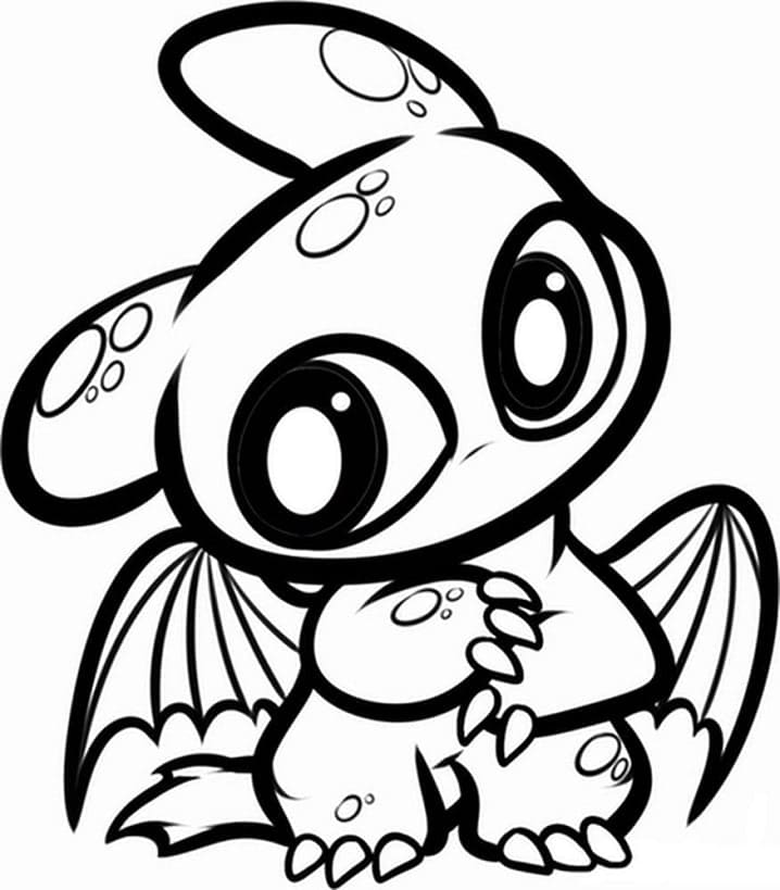 Kawaii coloring pages